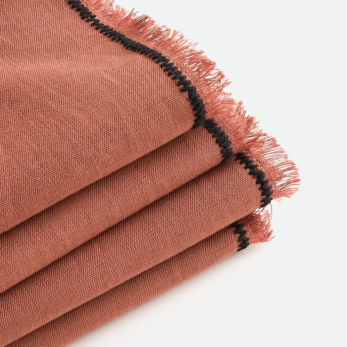 Lot De 4 Serviettes De Table Lin/coton, Menorca — vue 3