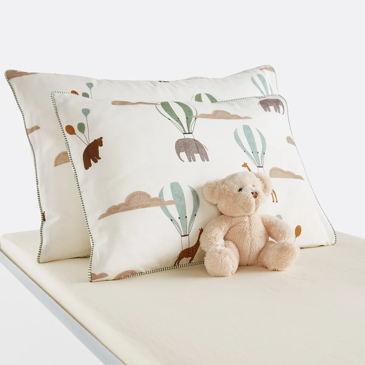 Taie D'oreiller Bébé 20% Coton Recyclé, Aubin
