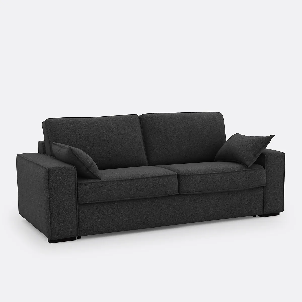 Canapé-lit Polyester, Mousse Premium HR, Cecilia — vue 3
