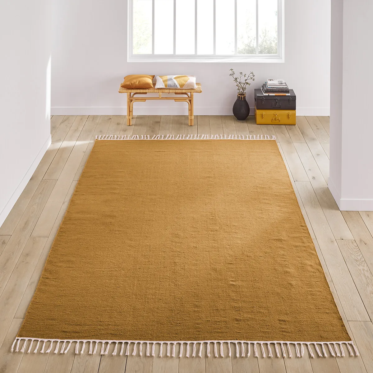 Tapis Polyester Recyclé Intérieur Extérieur Azalée