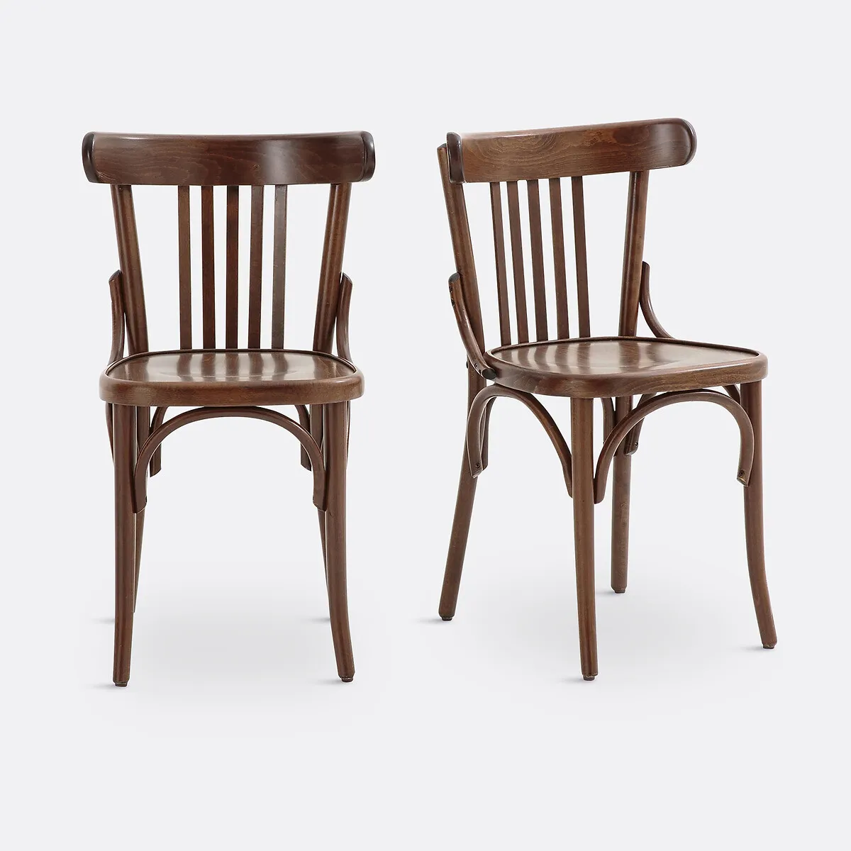 Lot De 2 Chaises À Barreaux, Bistro