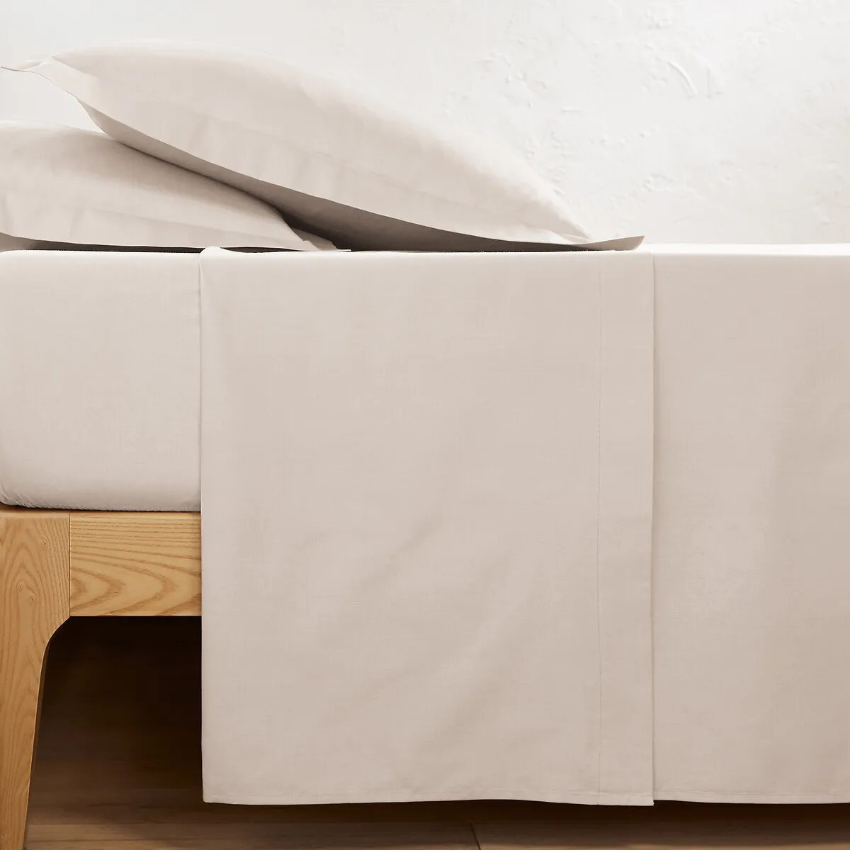 Drap Plat Uni En Polycoton, Scenario