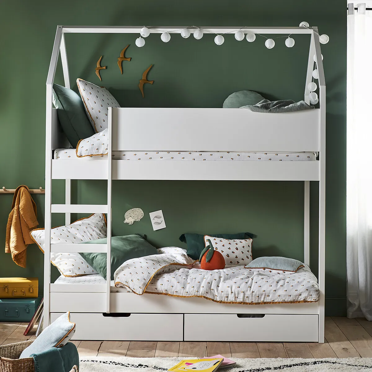 Housse De Couette Gaze De Coton, Tulipe