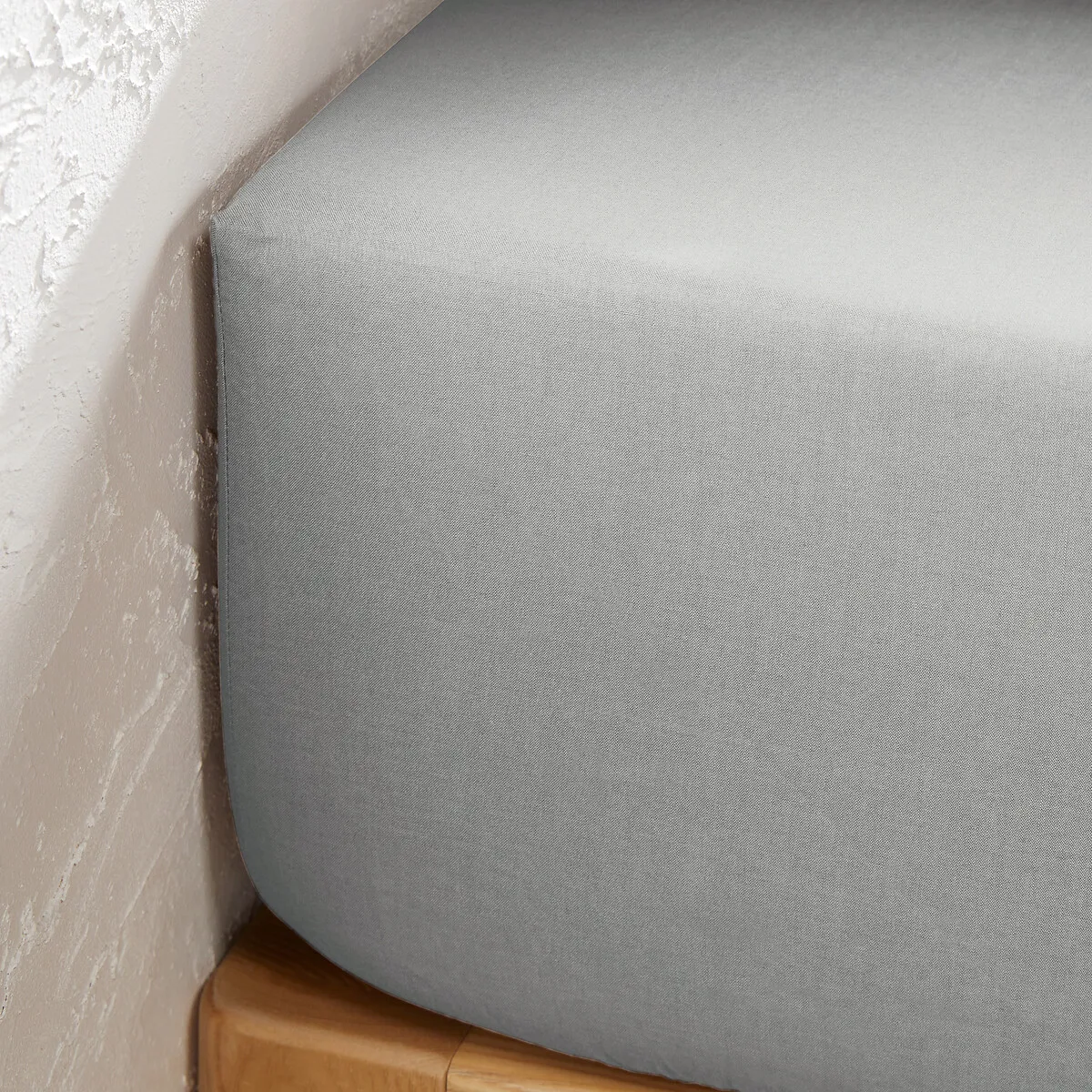 Drap Housse Uni Coton, Bonnet 32cm, Scenario — vue 3