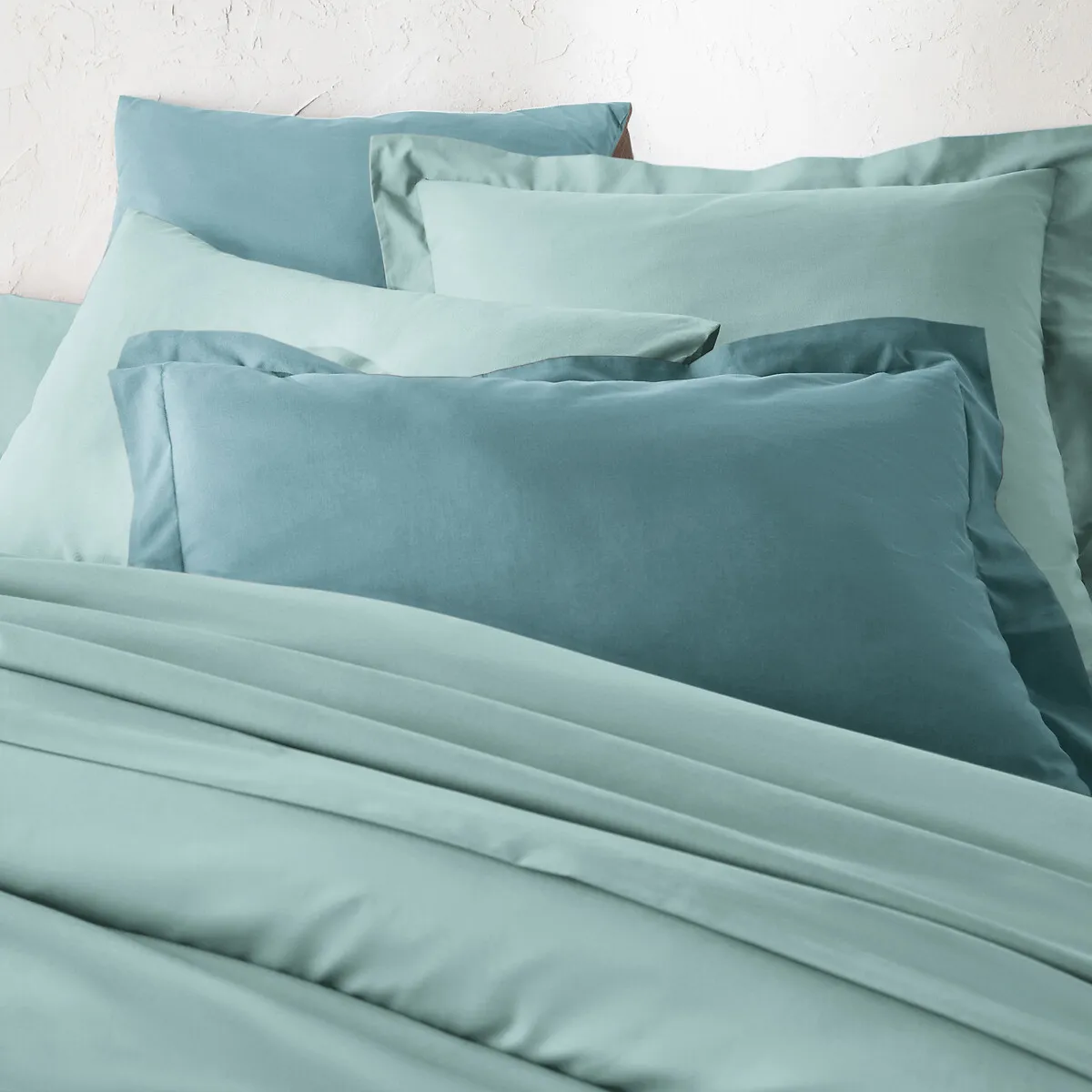 Drap Housse Uni En Coton, Lit Articulé, Scenario — vue 3