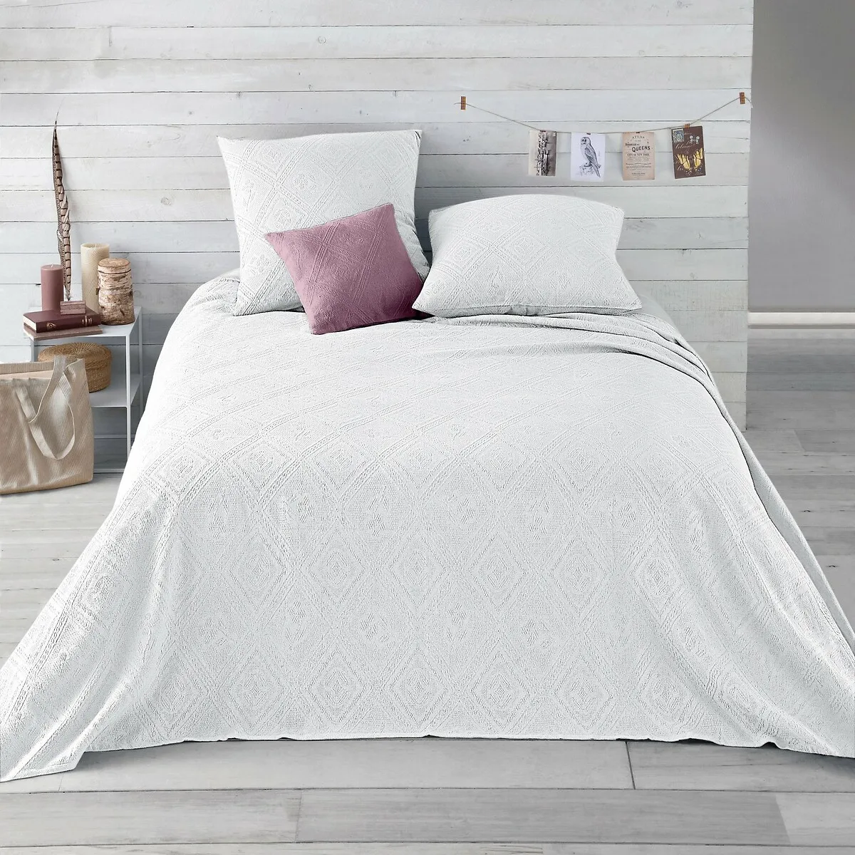 Housse De Coussin Coton Jacquard, Indo — vue 3