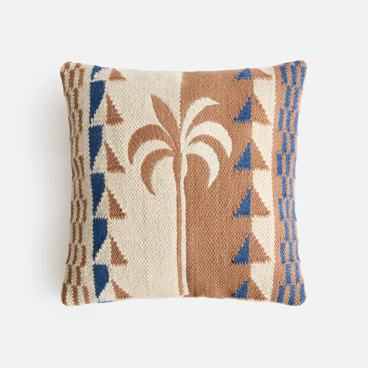 Housse De Coussin Laine Et Jute, 45 X 45 Cm, COBALI