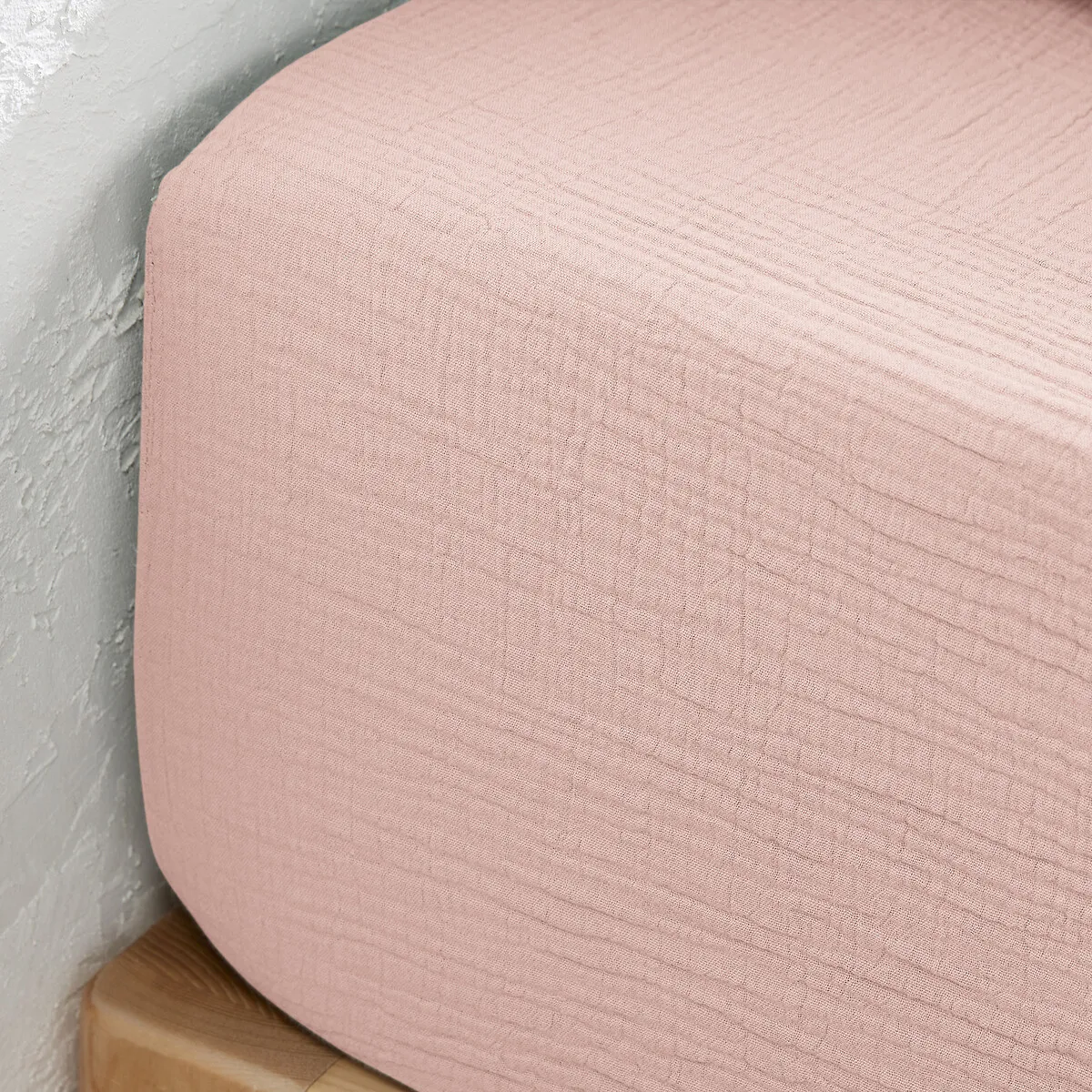 Drap-housse Uni Gaze De Coton Bonnet 30cm, Kumla — vue 3