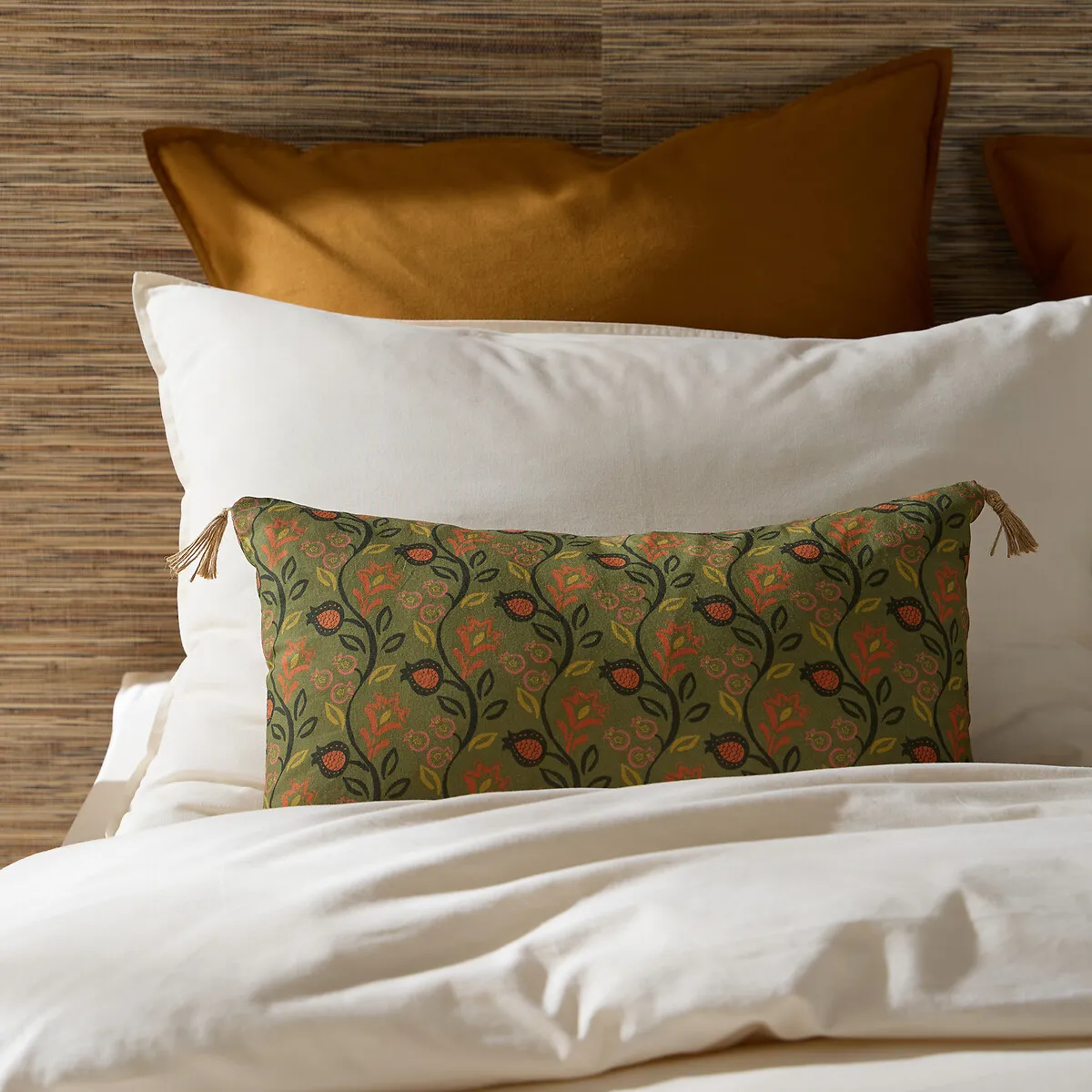 Housse De Coussin 30x50 Cm, Fond Vert, Aldea — vue 3