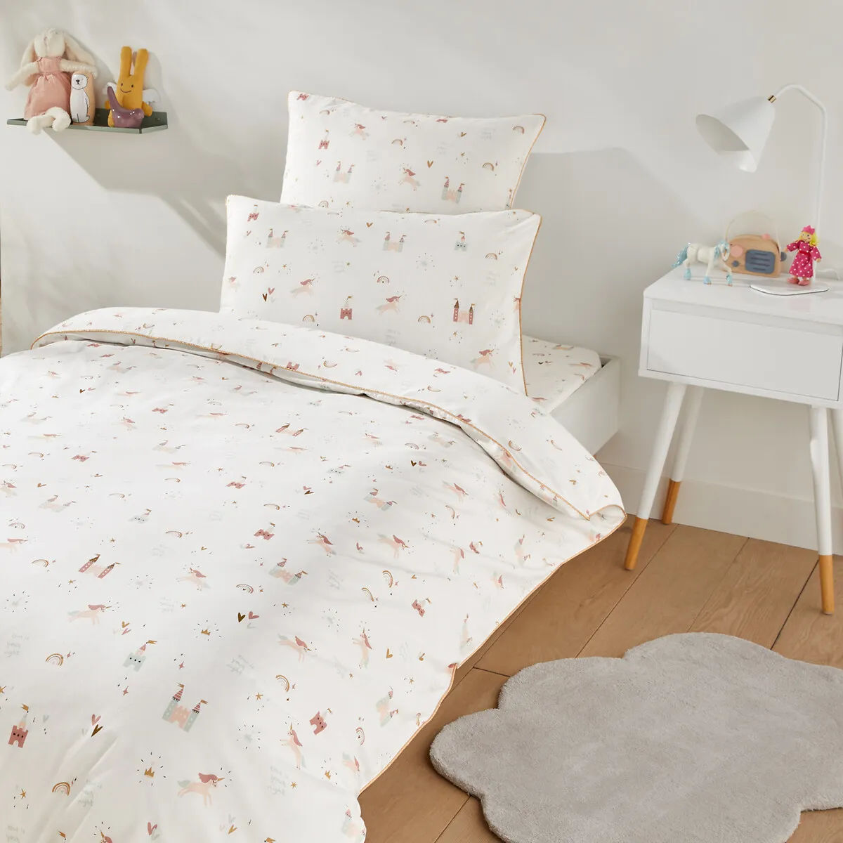 Drap-housse Enfant En Coton, Château Licorne — vue 3
