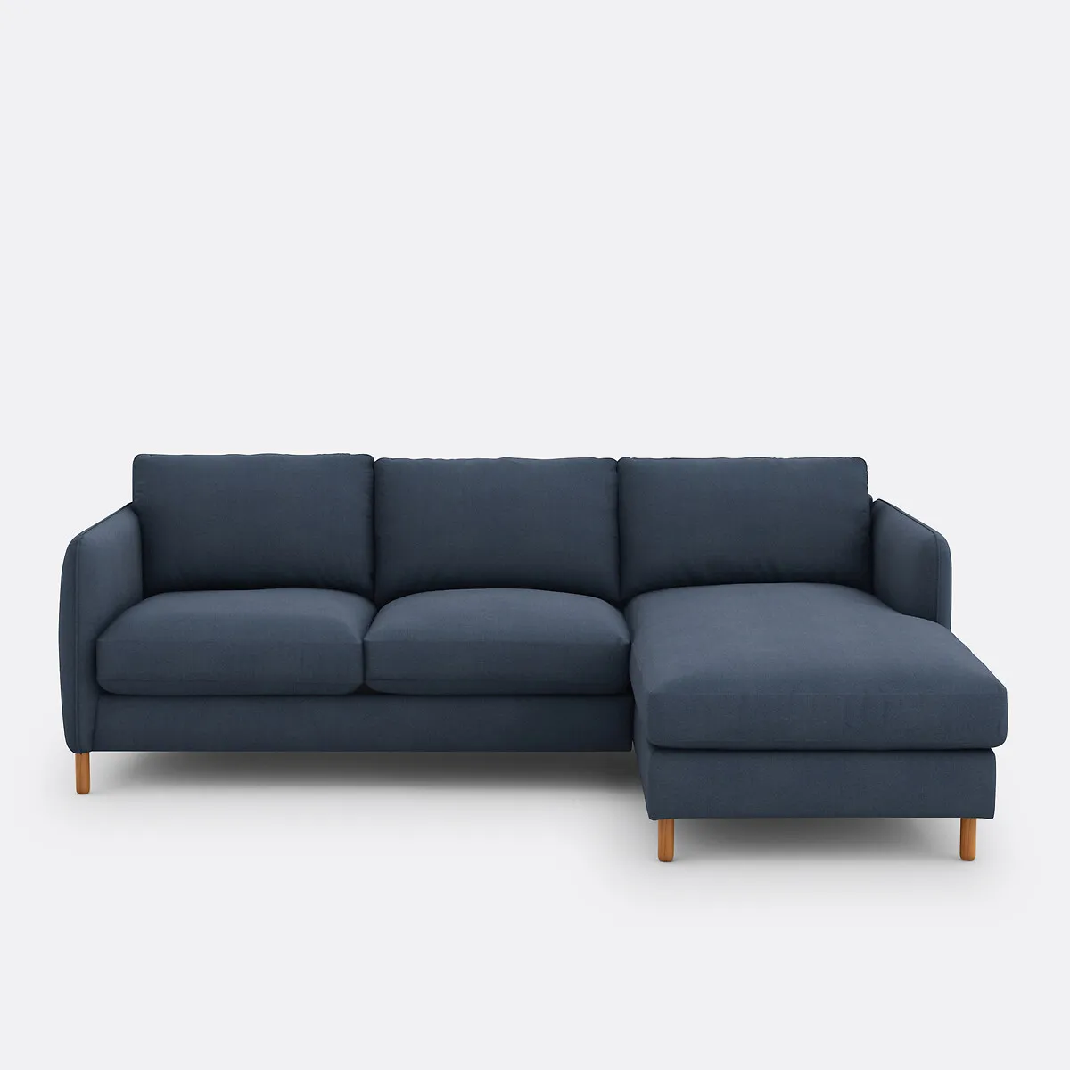 Canapé D'angle Convertible, 4 Places, En Coton Et Polyester, LOMÉO