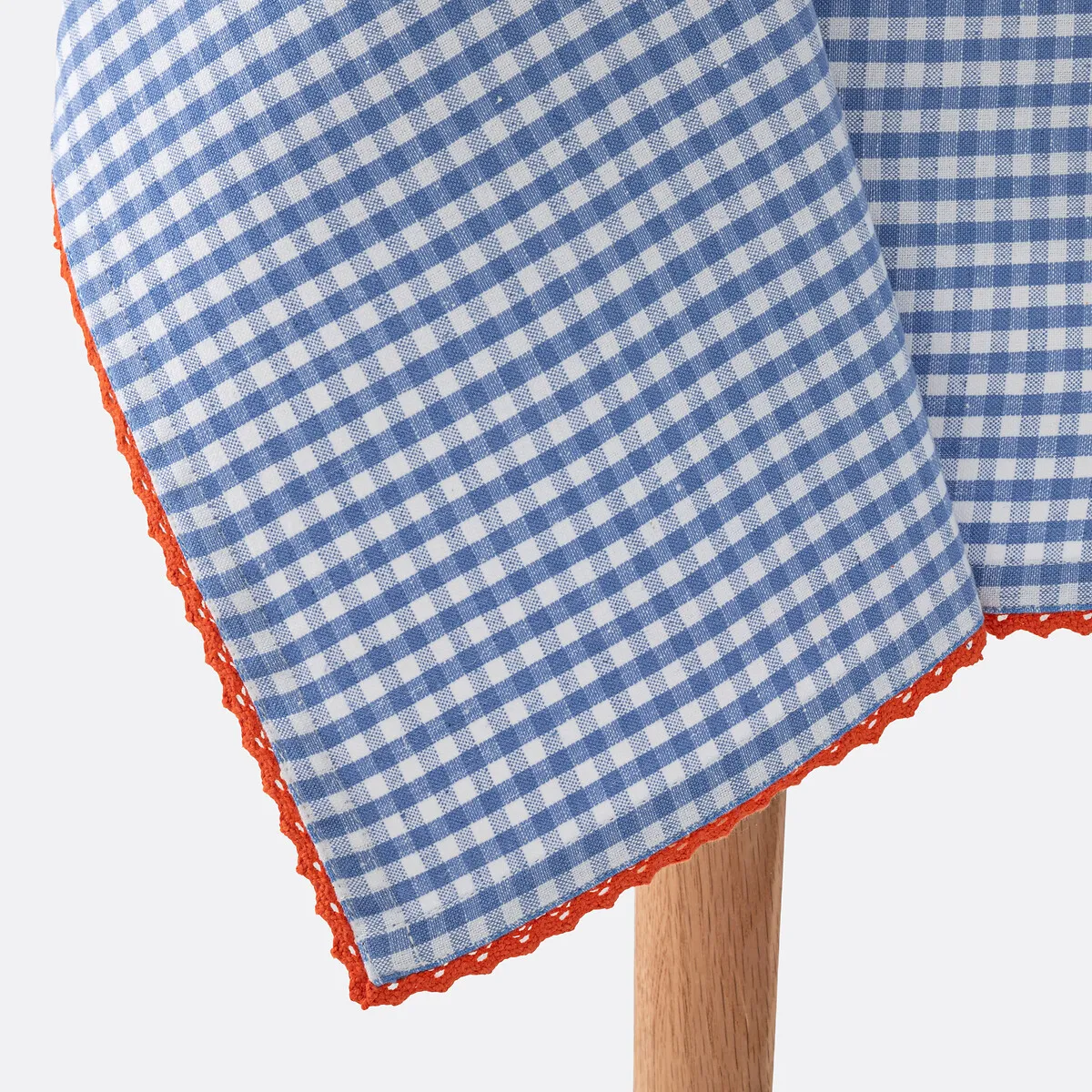 Nappe Motif Vichy Tissé Teint Coton/lin Trattoria — vue 3