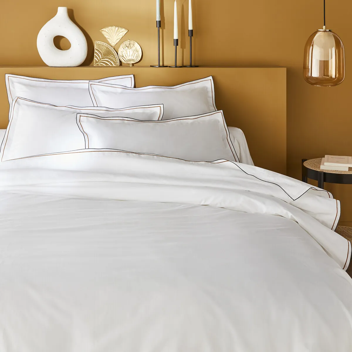 Housse De Couette Percale Coton Égyptien, Camila