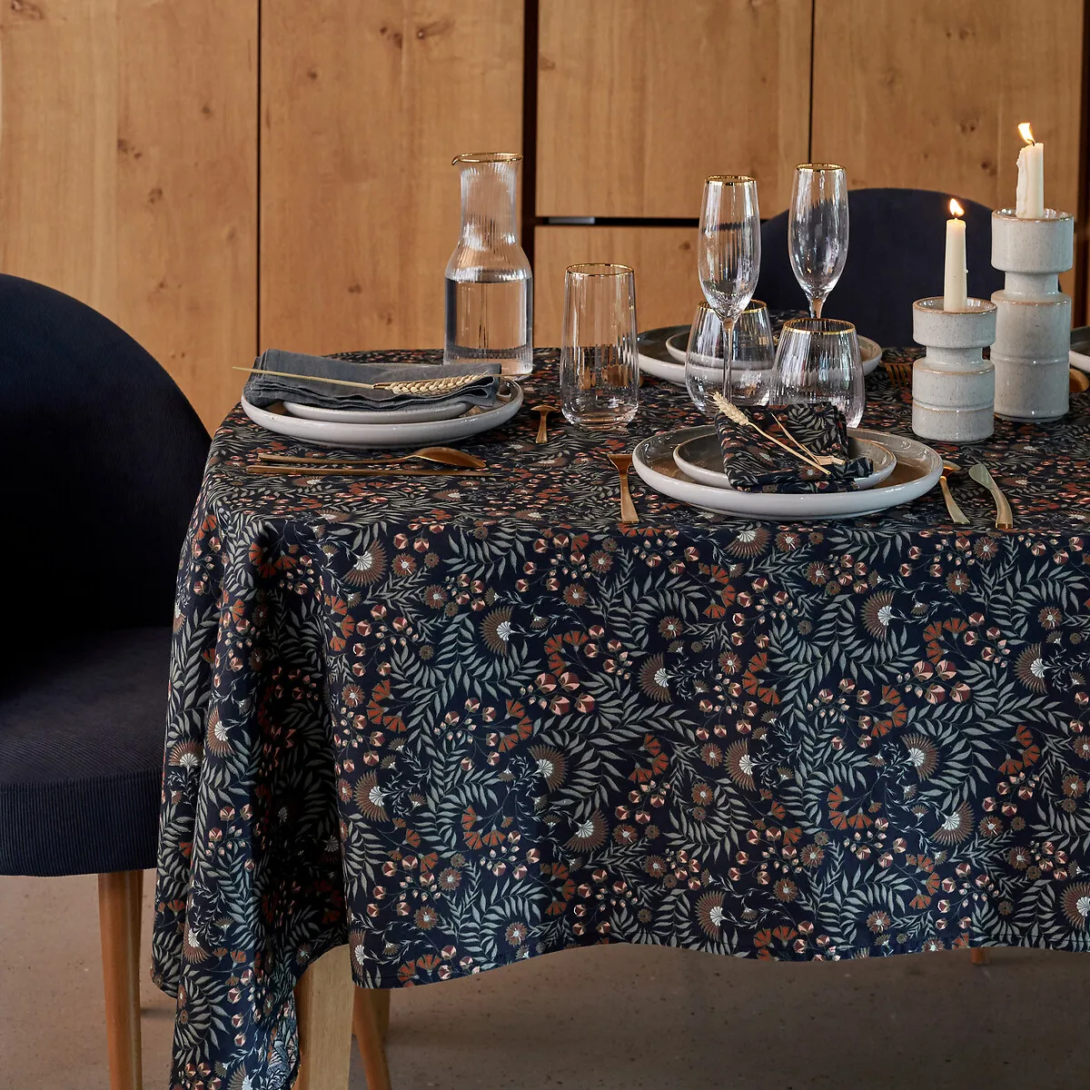 Nappe Imprimée Coton Lavé Majari — vue 3