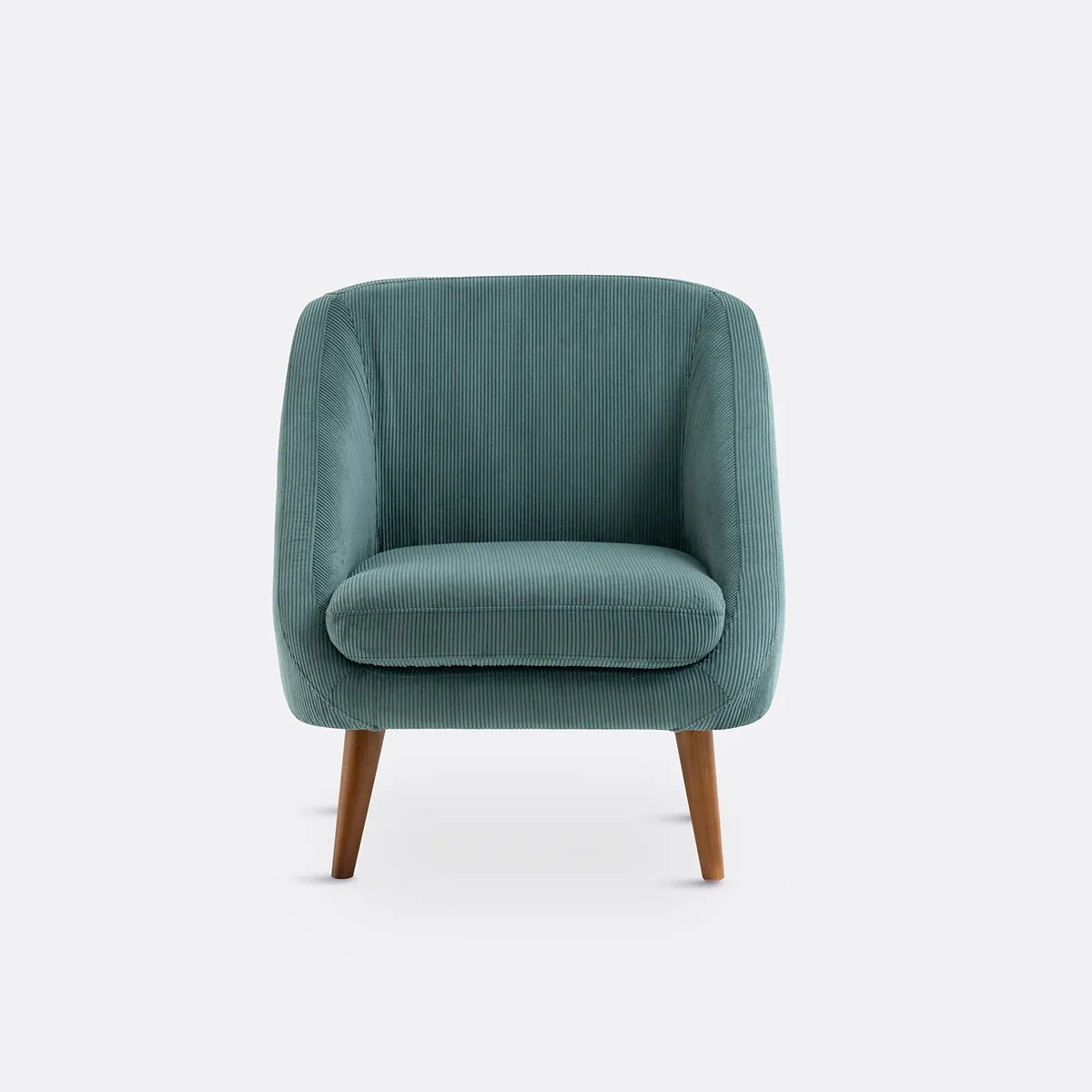 Fauteuil Velours Côtelé, Séméon — vue 3