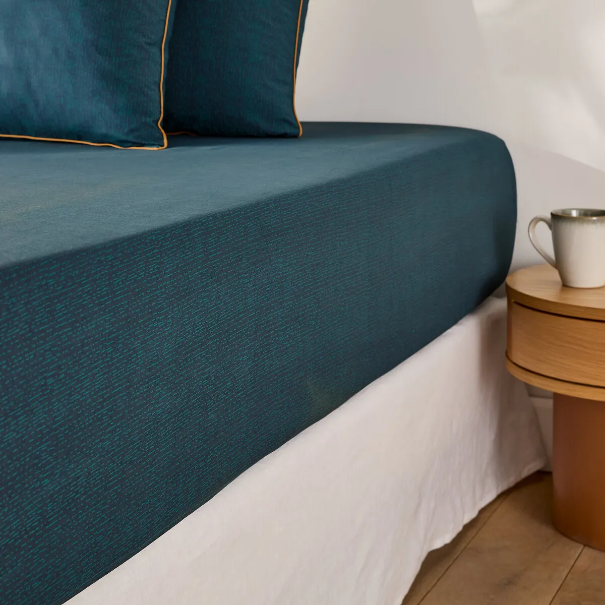 Drap Housse Percale De Coton Izumi