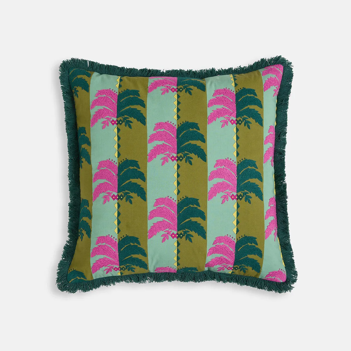 Housse De Coussin, Percale De Coton, 45 X 45 Cm, ROSA