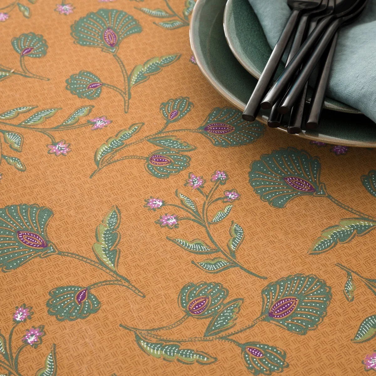 Nappe Imprimée Coton Lavé, Damrey — vue 3