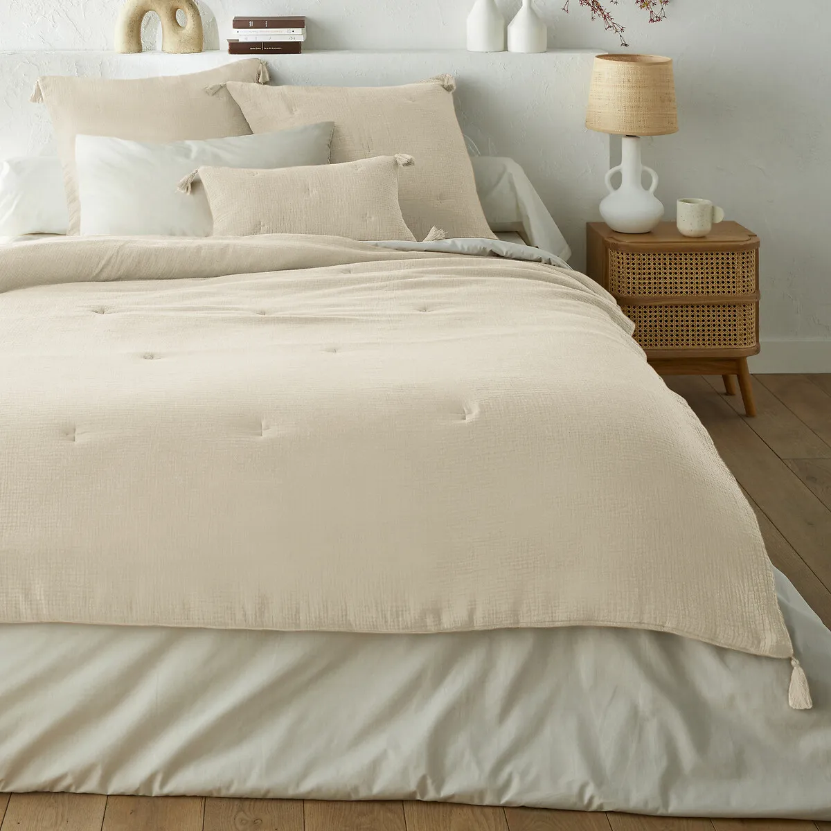 Housse Coussin Gaze De Coton Personnalisée Kumla — vue 3