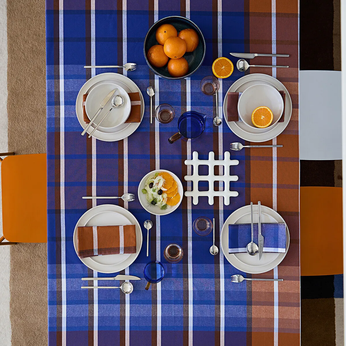 Nappe Carreaux En Coton Tissé-teint, Selwyn — vue 3