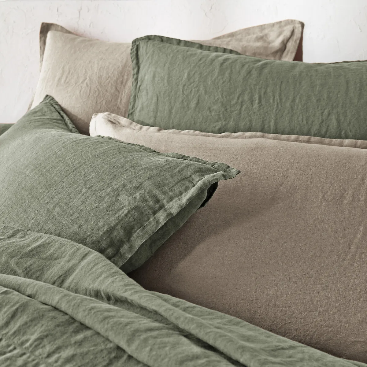 Drap Housse Lin Lavé, Bonnet 35 Cm, Linot — vue 3