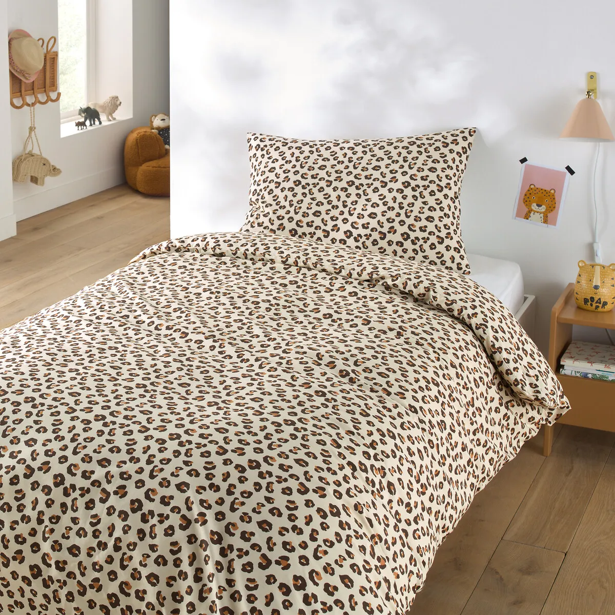 Parure De Lit Coton Enfant, Taie Rect., Leopold — vue 3