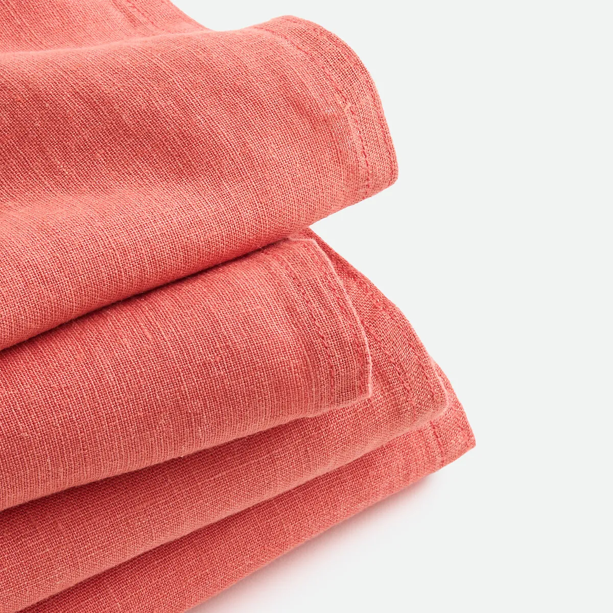 Lot De 4 Serviettes De Table Lin Lavé Victorine — vue 3