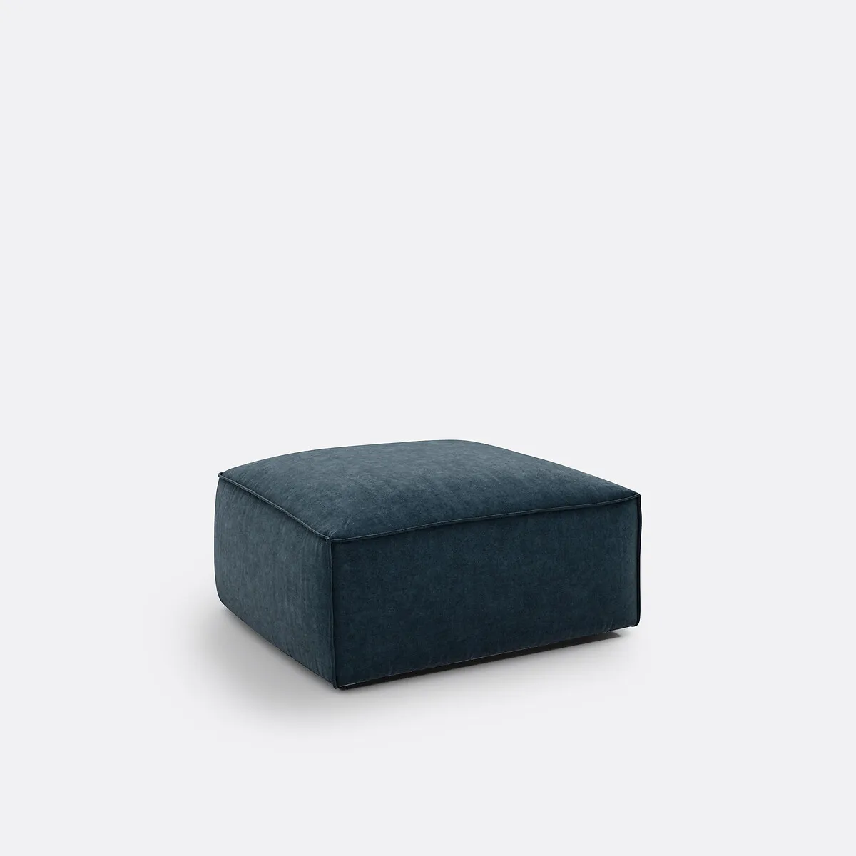 Pouf Modulable Velours Texturé, Seven — vue 3