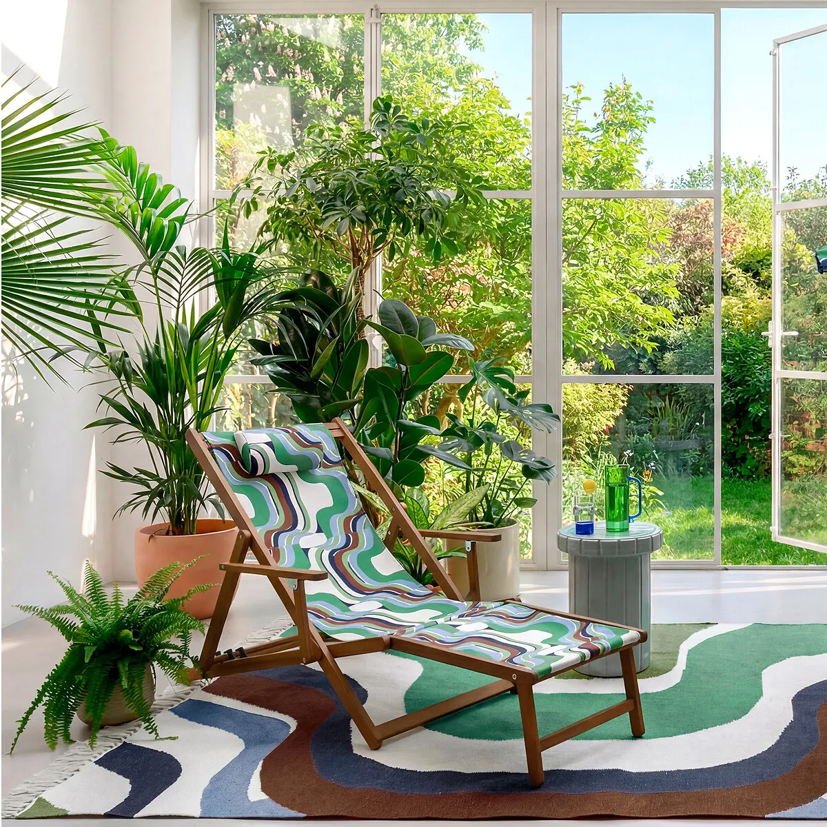 Tapis Intérieur Et Extérieur, En Polyester Recyclé