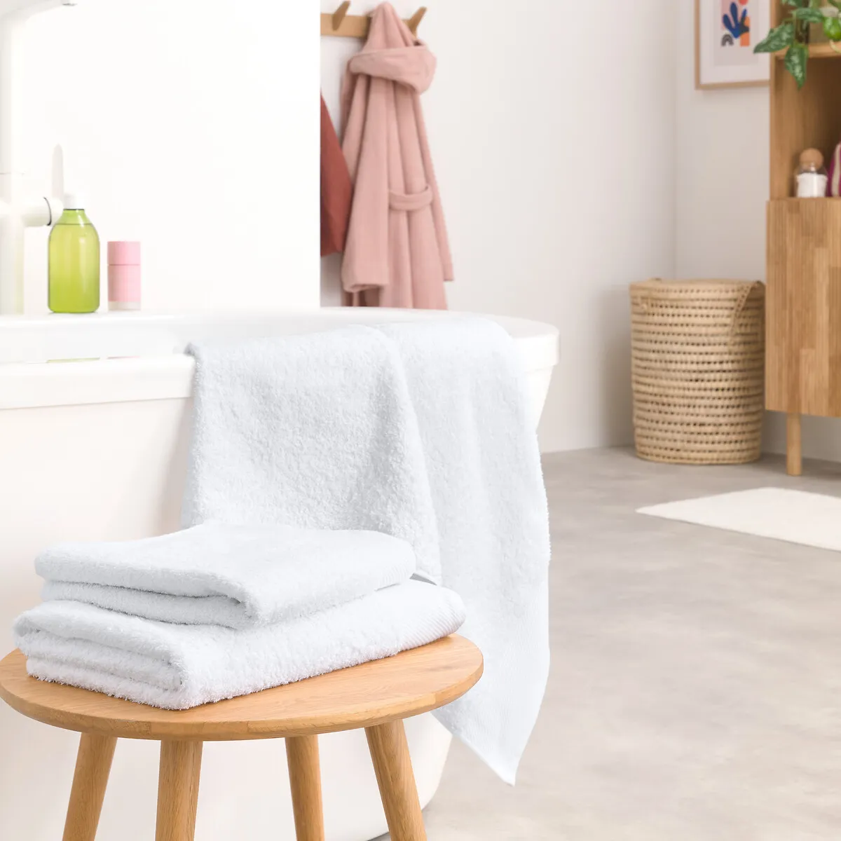 Maxi-drap De Bain Uni 500 G/m², Scenario — vue 3