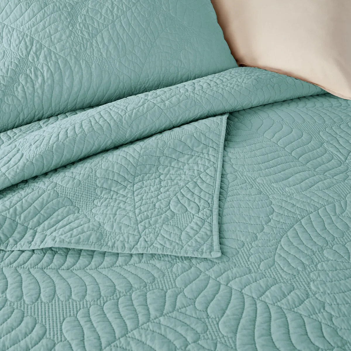 Couvre Lit Boutis Matelassé Coton Tropical — vue 3