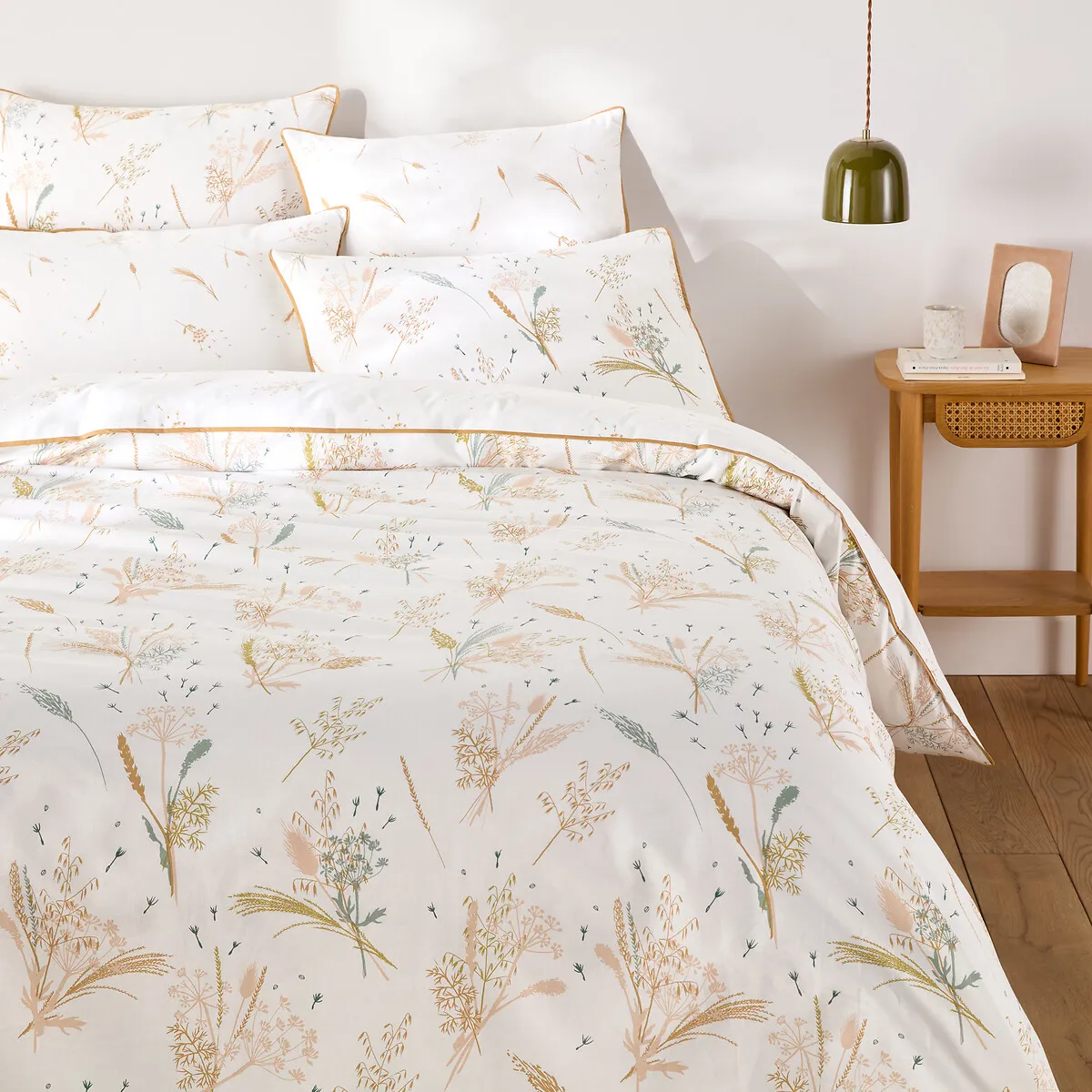 Housse De Couette Pur Coton, Graminée — vue 3