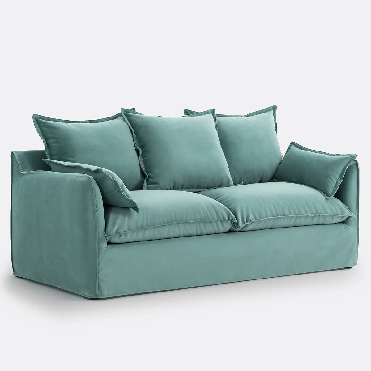 Canapé 2, 3, 4 Ou 5 Places, Déhoussable, En Velours, ODNA — vue 3