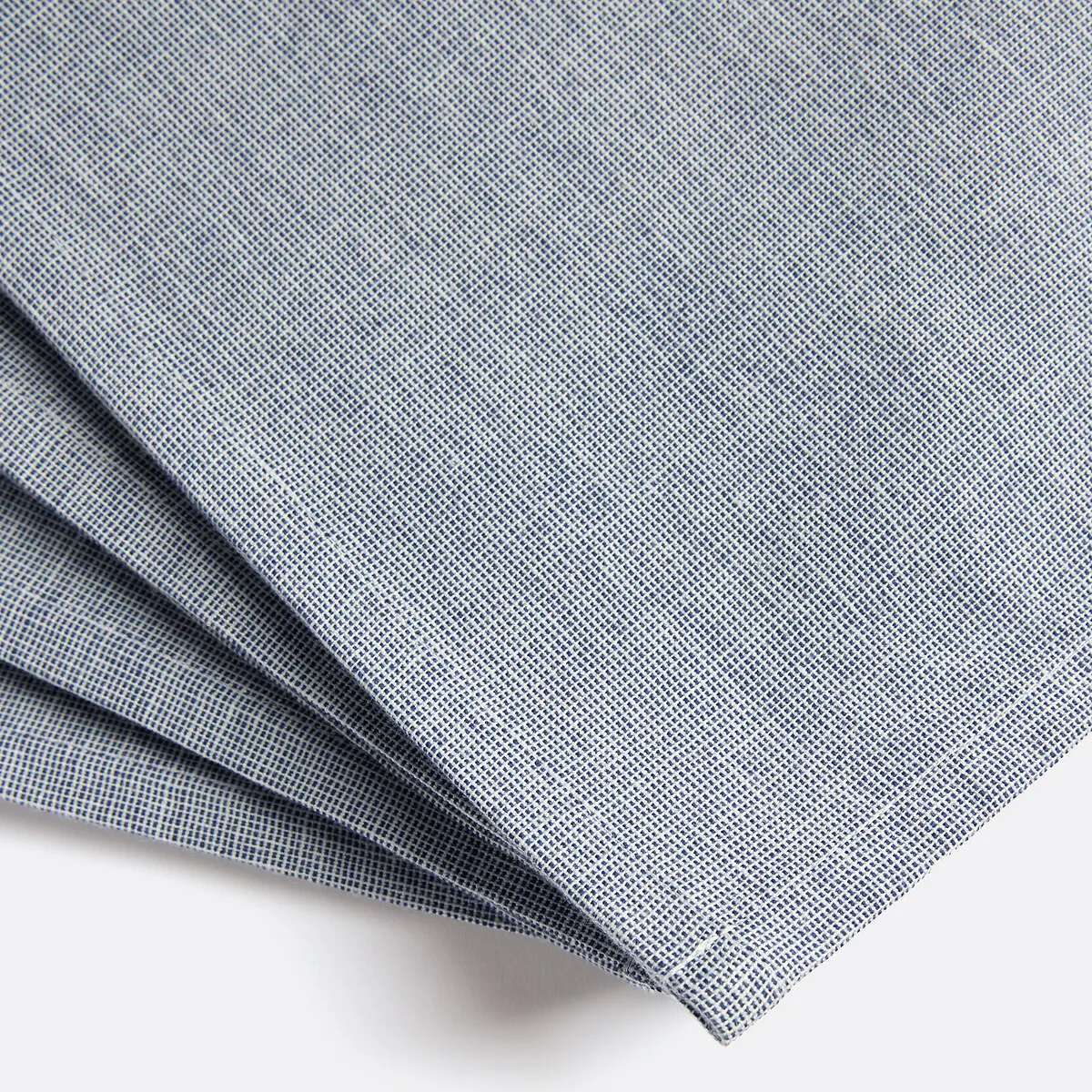 Lot De 4 Serviettes De Table En Coton, Navao — vue 3