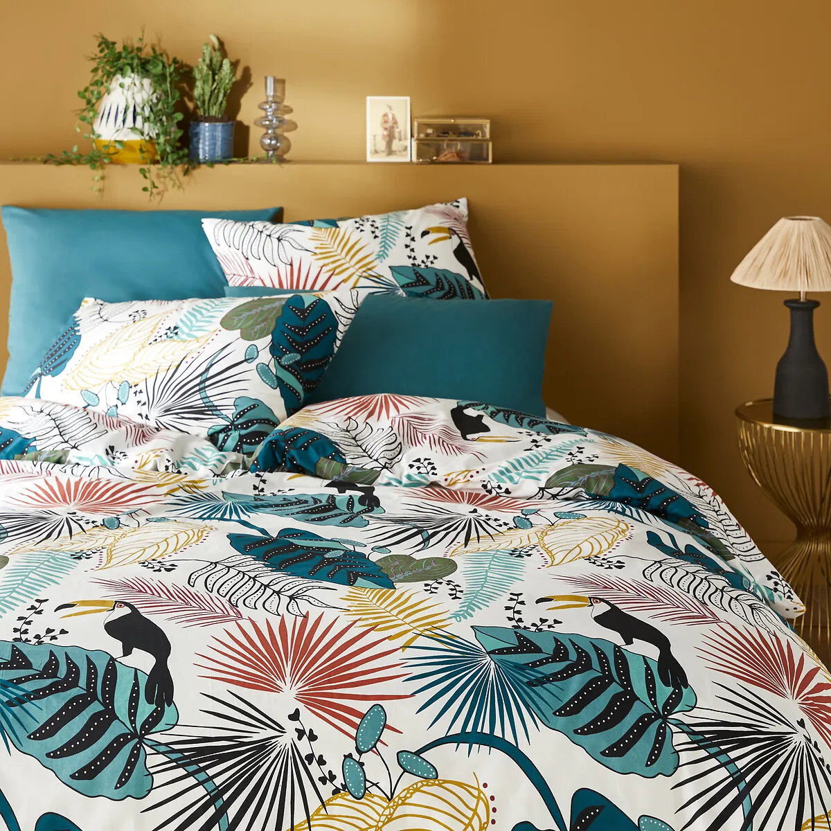 Housse De Couette Percale Coton, Macara Jungle