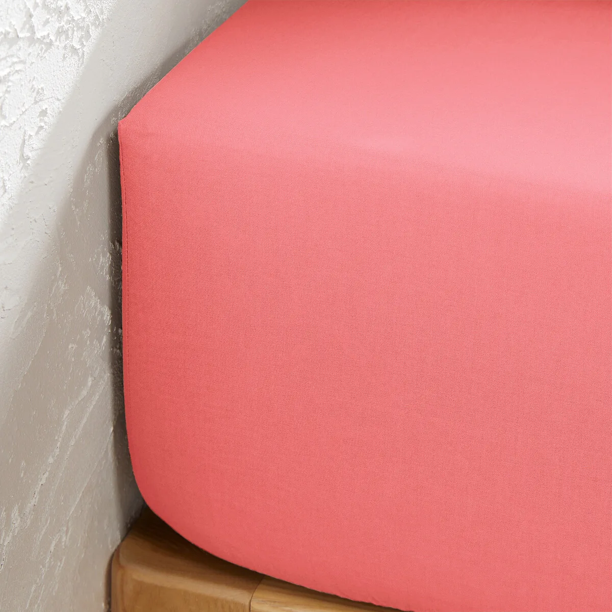 Drap Housse Uni Coton, Bonnet 32cm, Scenario — vue 3