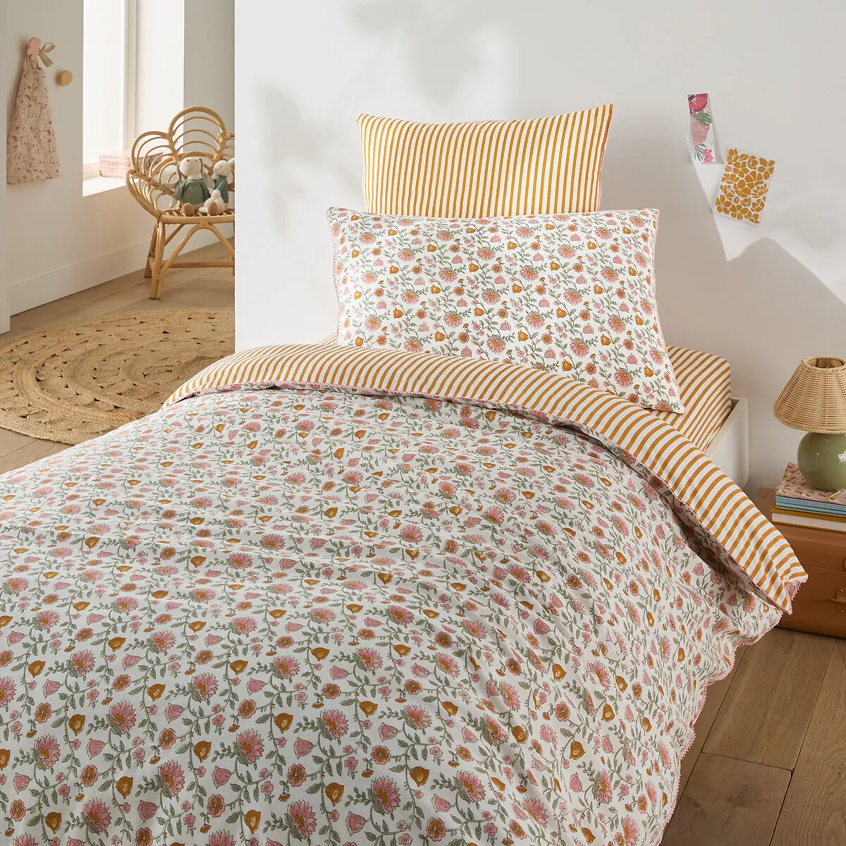 Housse De Couette En Coton Lavé, Yassia — vue 3