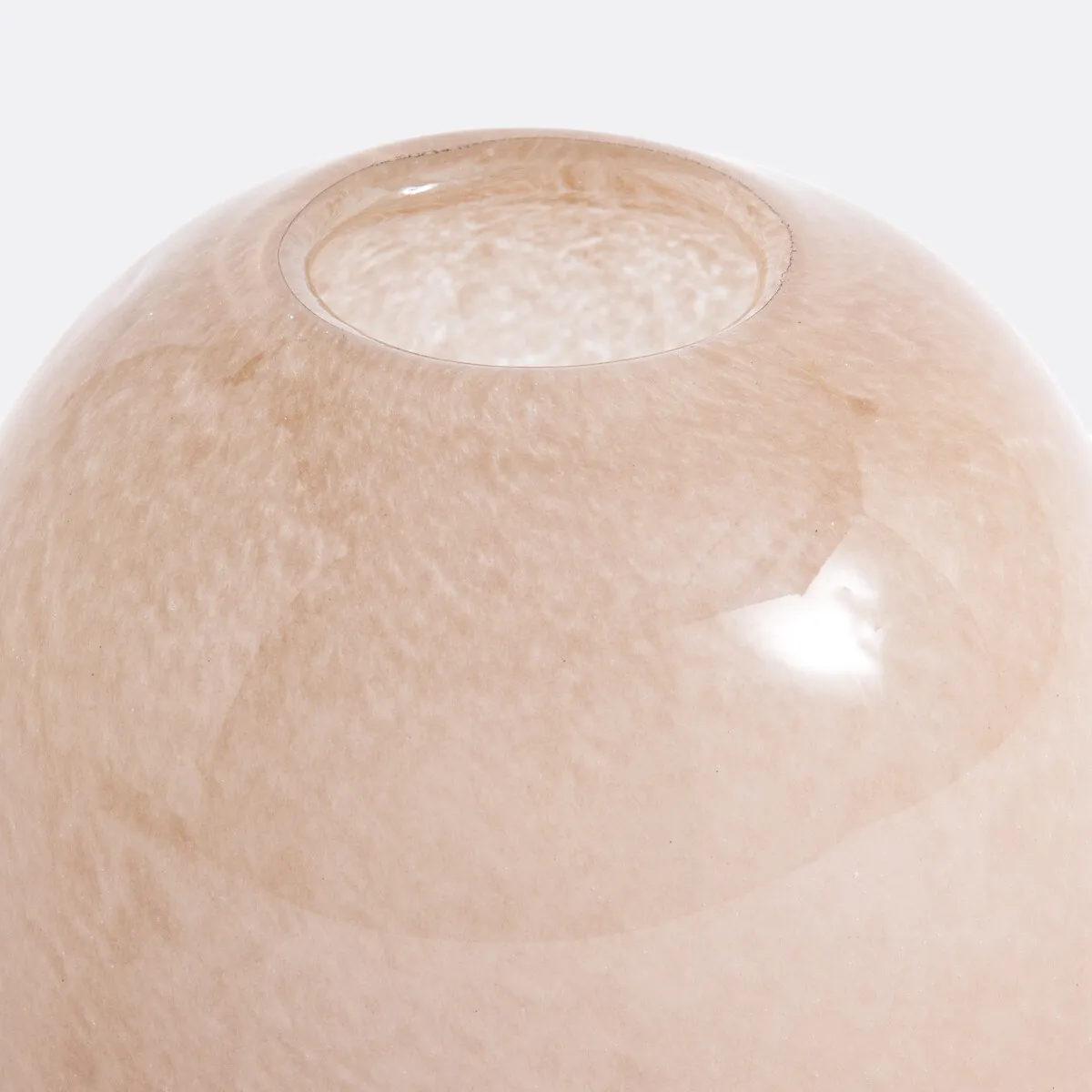 Vase Arrondi En Verre H14,5 Cm, Iva — vue 3