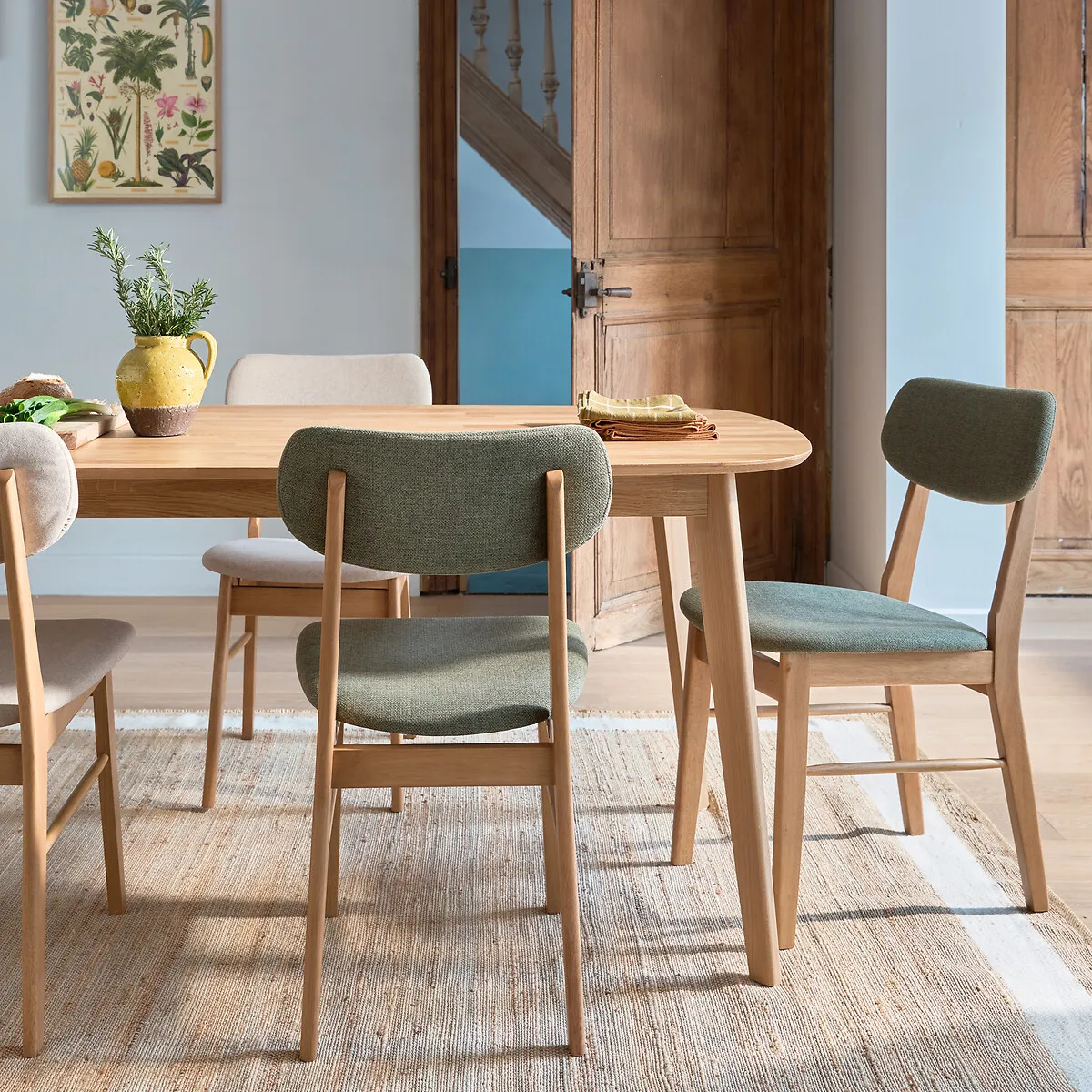 Lot De 2 Chaises Vintage, Selyn — vue 3