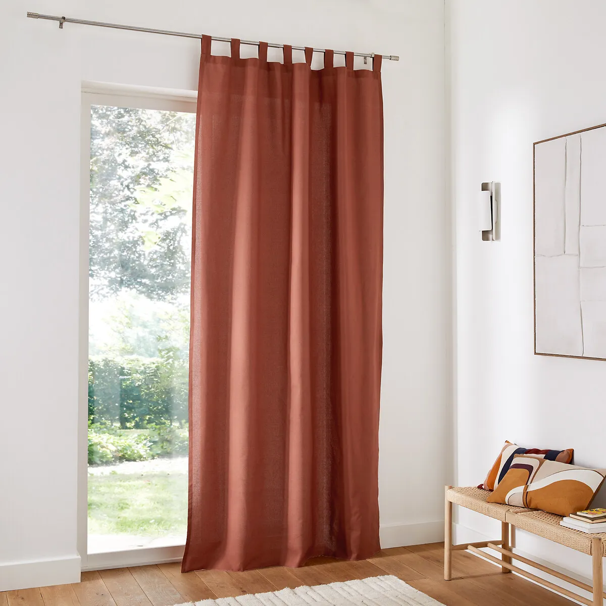 Rideau Pur Coton Finition Pattes, Scenario — vue 3