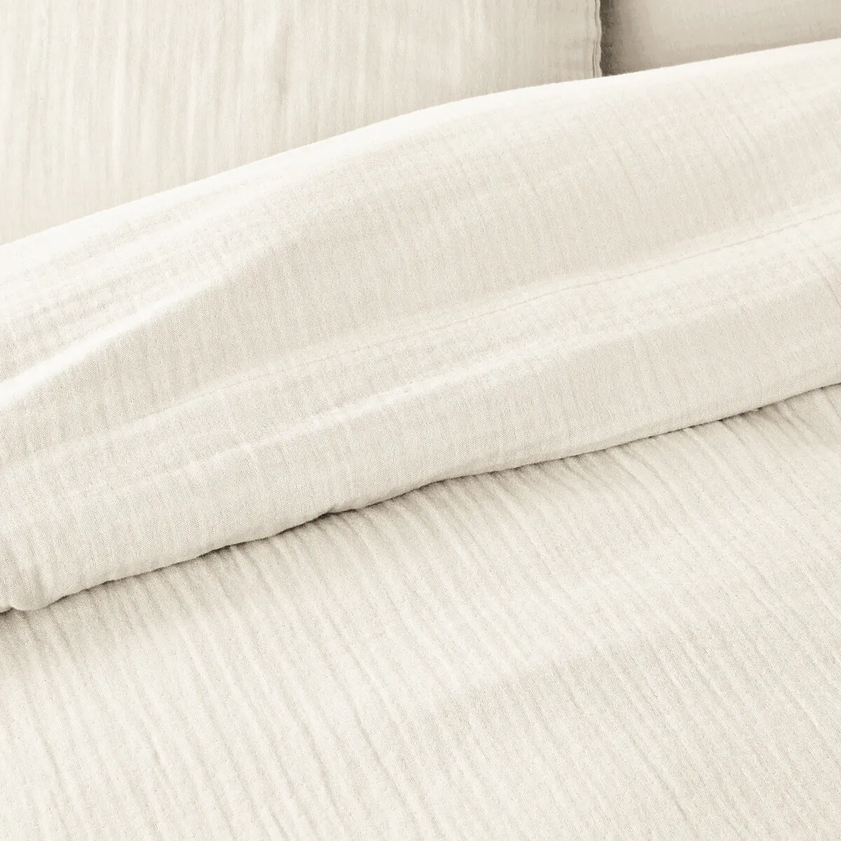 Housse De Couette Enfant Unie Gaze De Coton, Kumla — vue 3