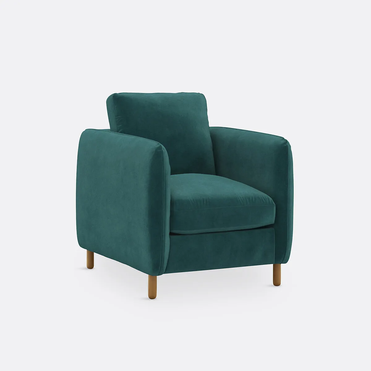 Fauteuil Velours, Lomeo — vue 3
