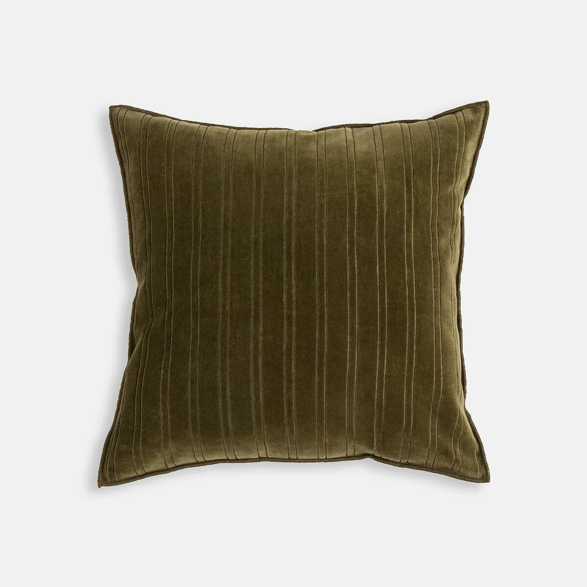 Housse De Coussin 45 X 45 Cm, En Velours Ciselé, MILO