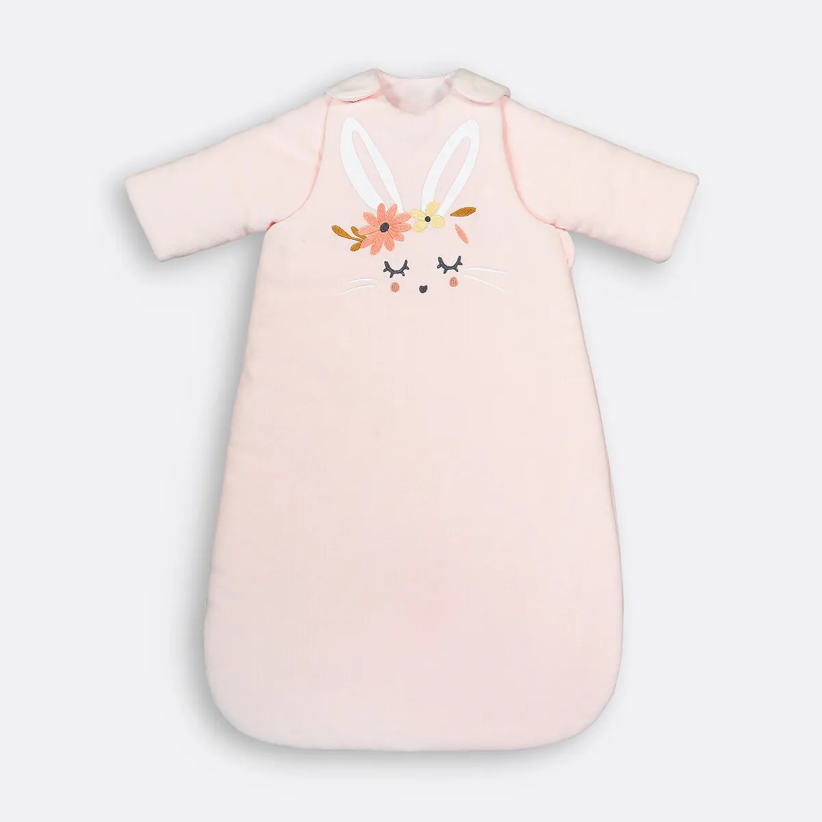 Gigoteuse Hiver Velours, Lapin Fleuri