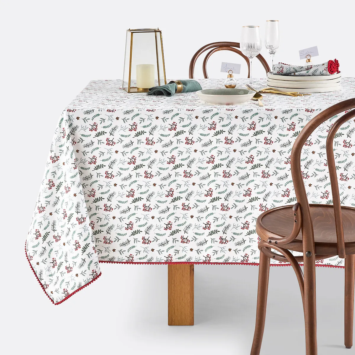 Nappe Coton Lavé, Winter Berry