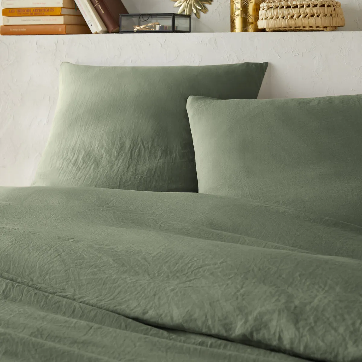 Parure De Lit Microfibre Lavée Polyester Recyclé — vue 3