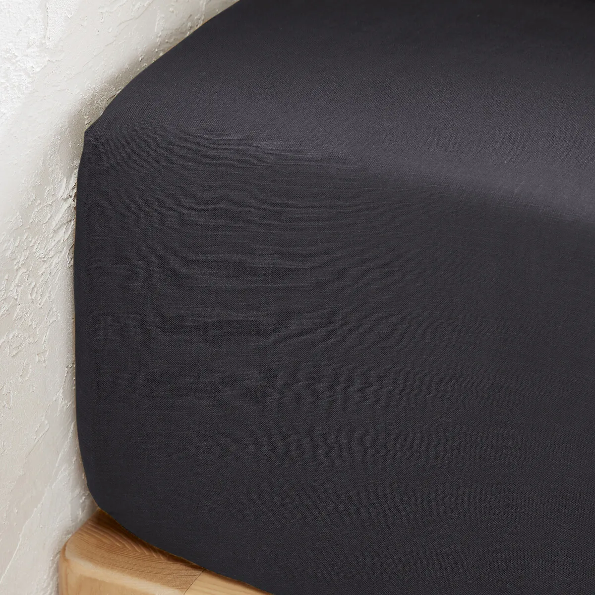 Drap Housse Lin Lavé, Bonnet 30cm, Linot — vue 3