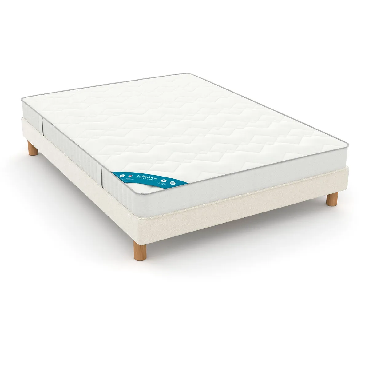 Ensemble Matelas Mousse HD28kg, Soutien Ferme, Accueil Mémoire De Forme +sommier — vue 3