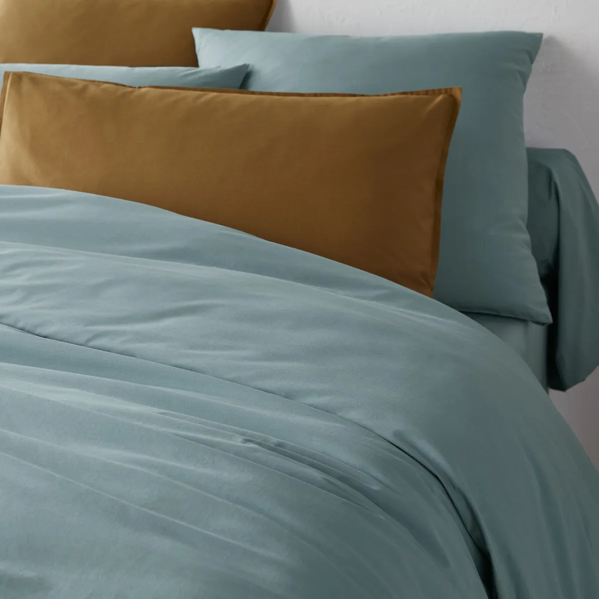 Housse De Couette Unie Percale Coton Bio Scenario — vue 3