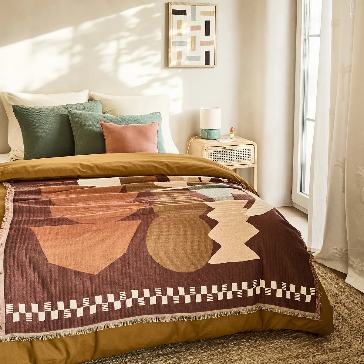 Housse De Couette Unie En Coton Lavé, Scenario — vue 3